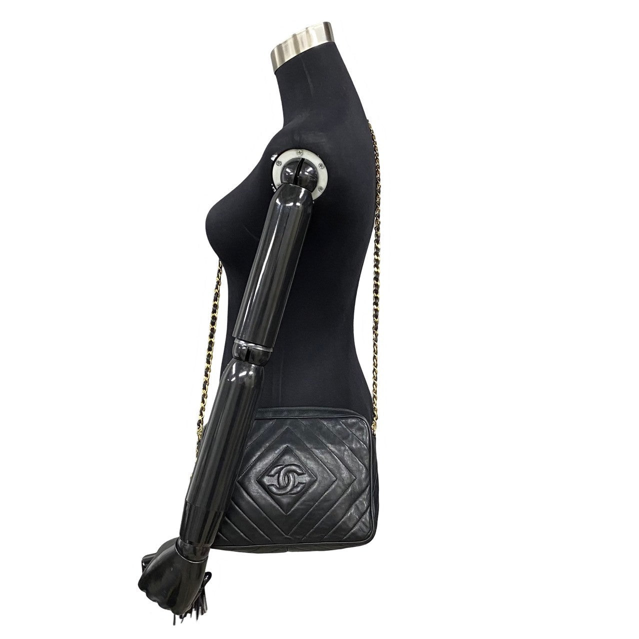 Chanel CC Tassel Camera Bag Leather Crossbody Bag