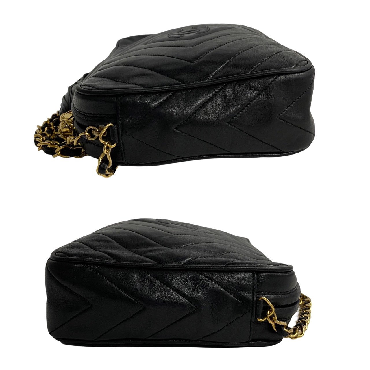 Chanel CC Tassel Camera Bag Leather Crossbody Bag