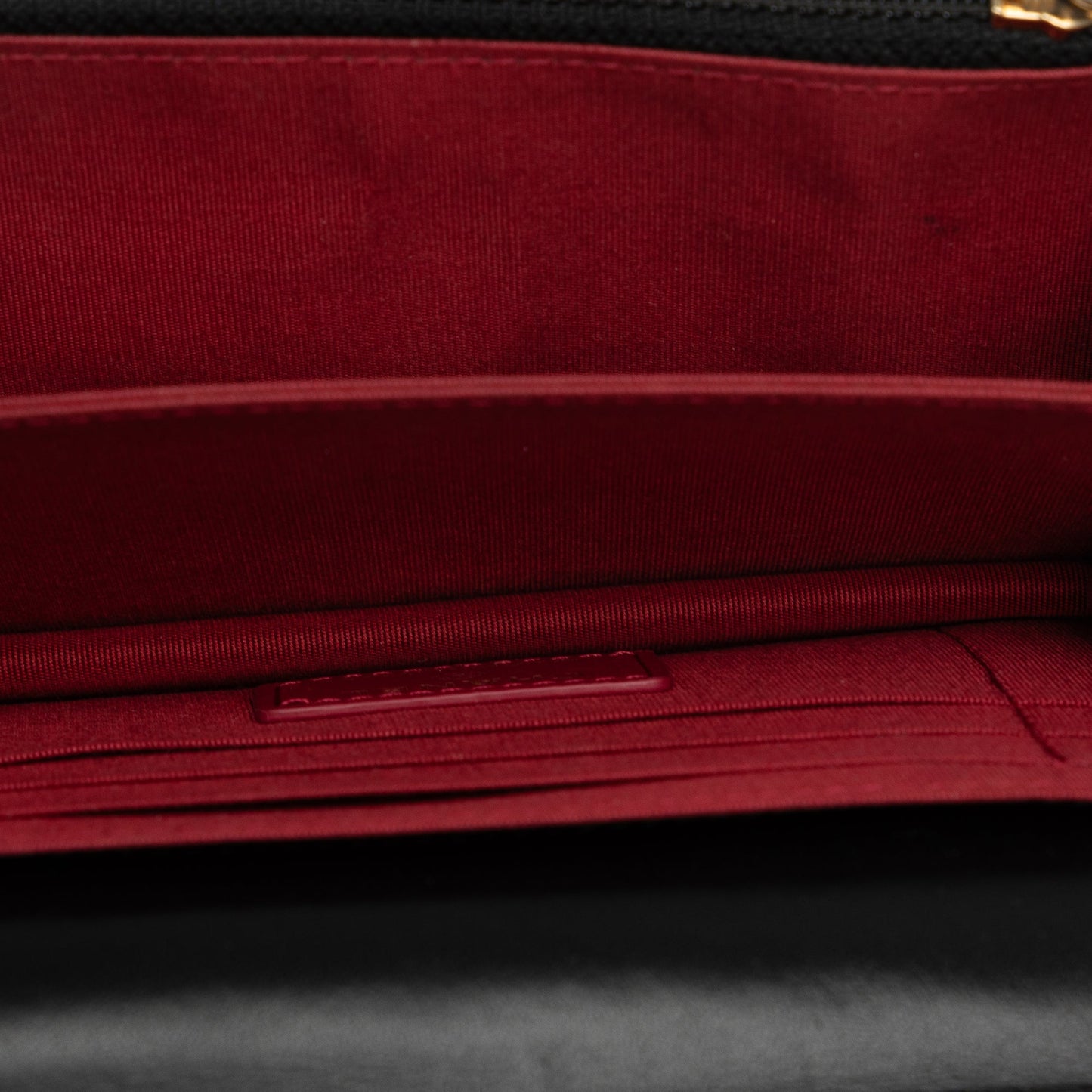 Chanel Sac Lambskin Romance Wallet On Chain
