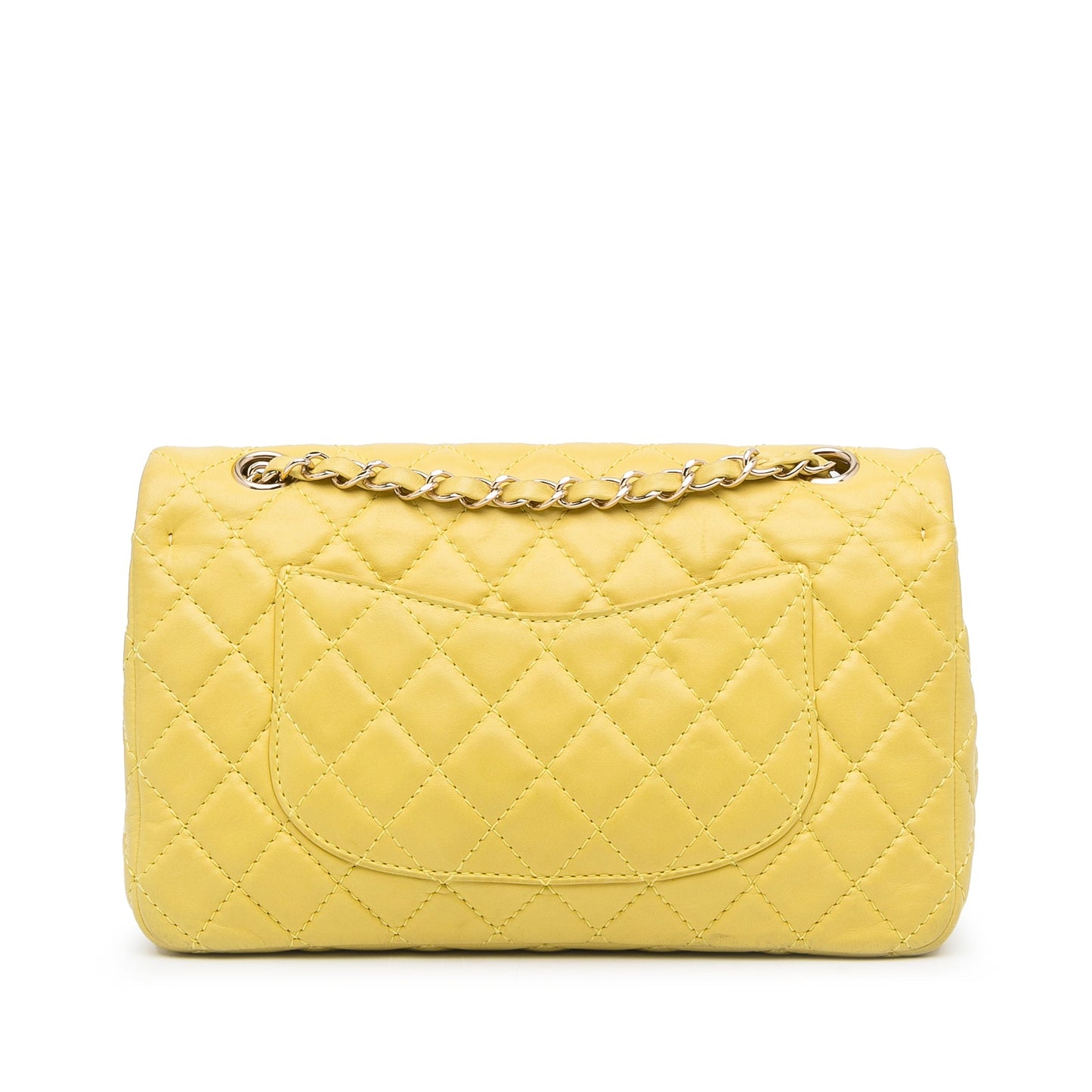 Chanel Sac Medium Classic Double Stitch Calfskin Double Flap