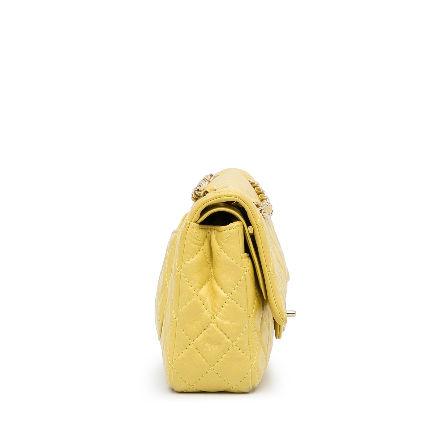 Chanel Sac Medium Classic Double Stitch Calfskin Double Flap