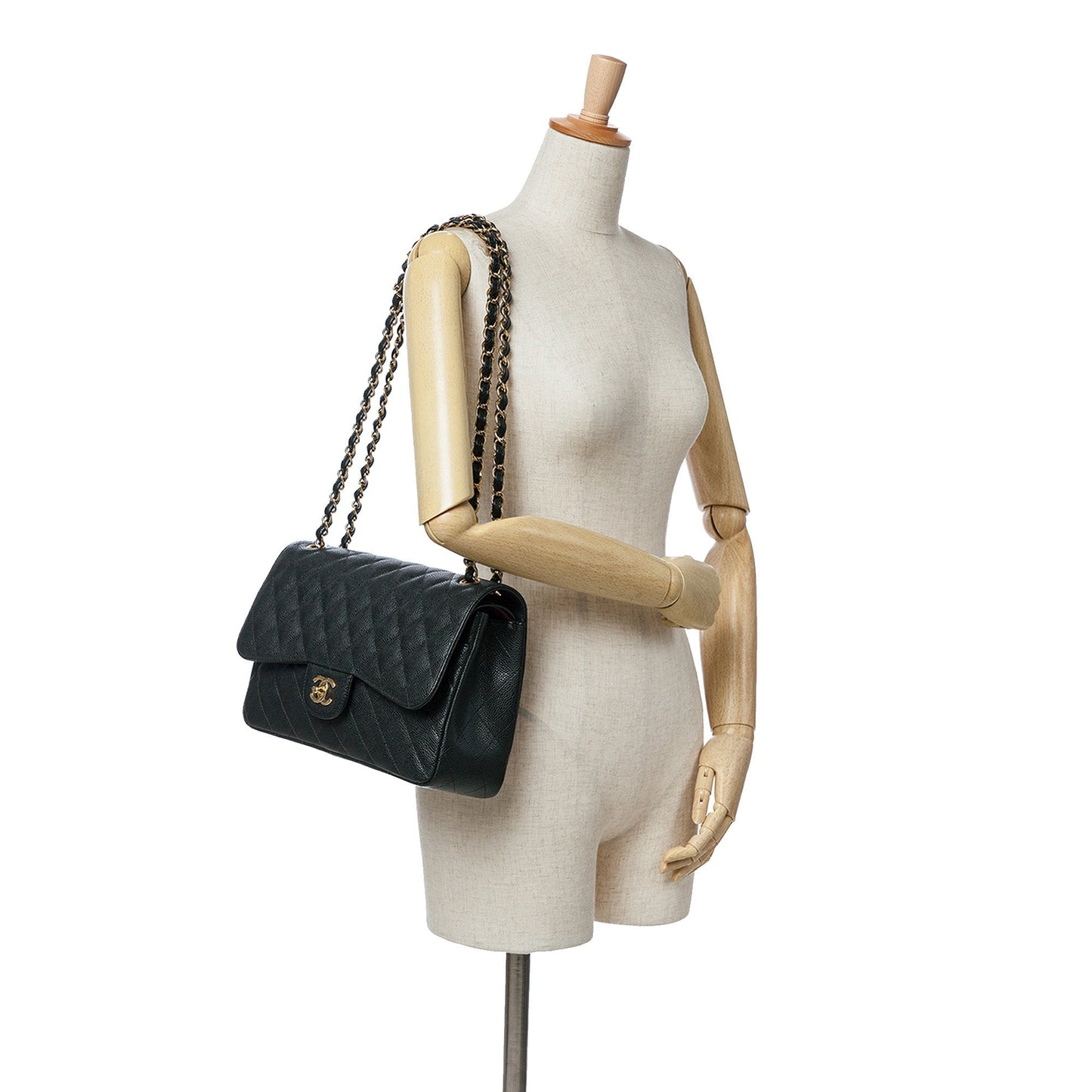 Chanel Sac Jumbo Classic Caviar Double Flap