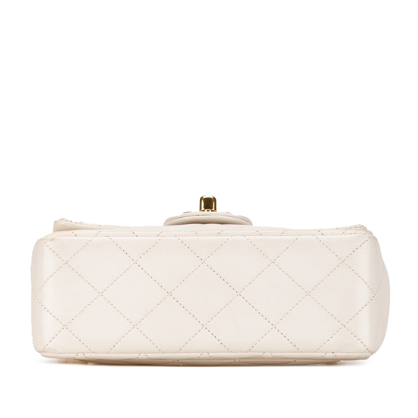 Chanel Sac Mini Square Classic Lambskin Single Flap