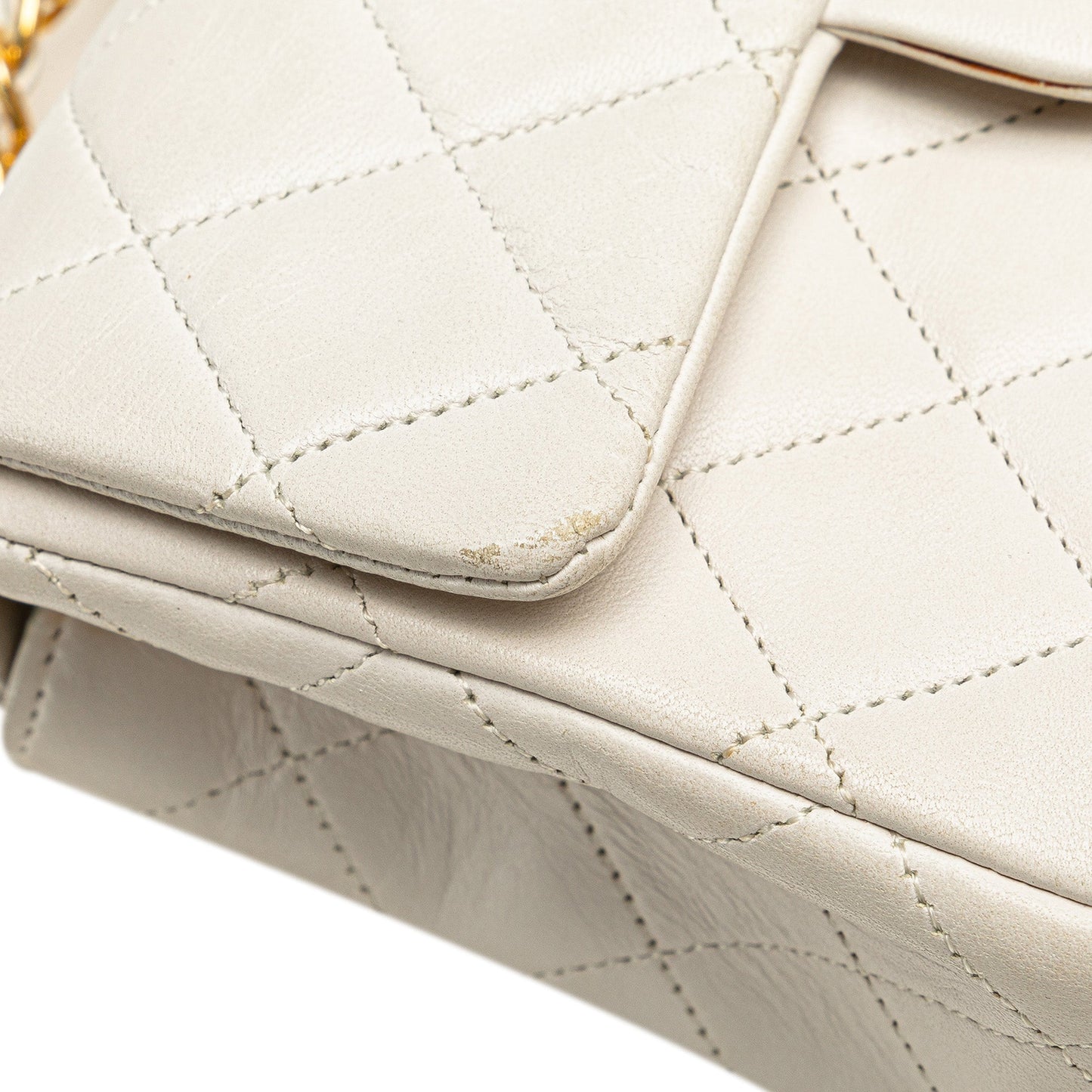 Chanel Sac Mini Square Classic Lambskin Single Flap