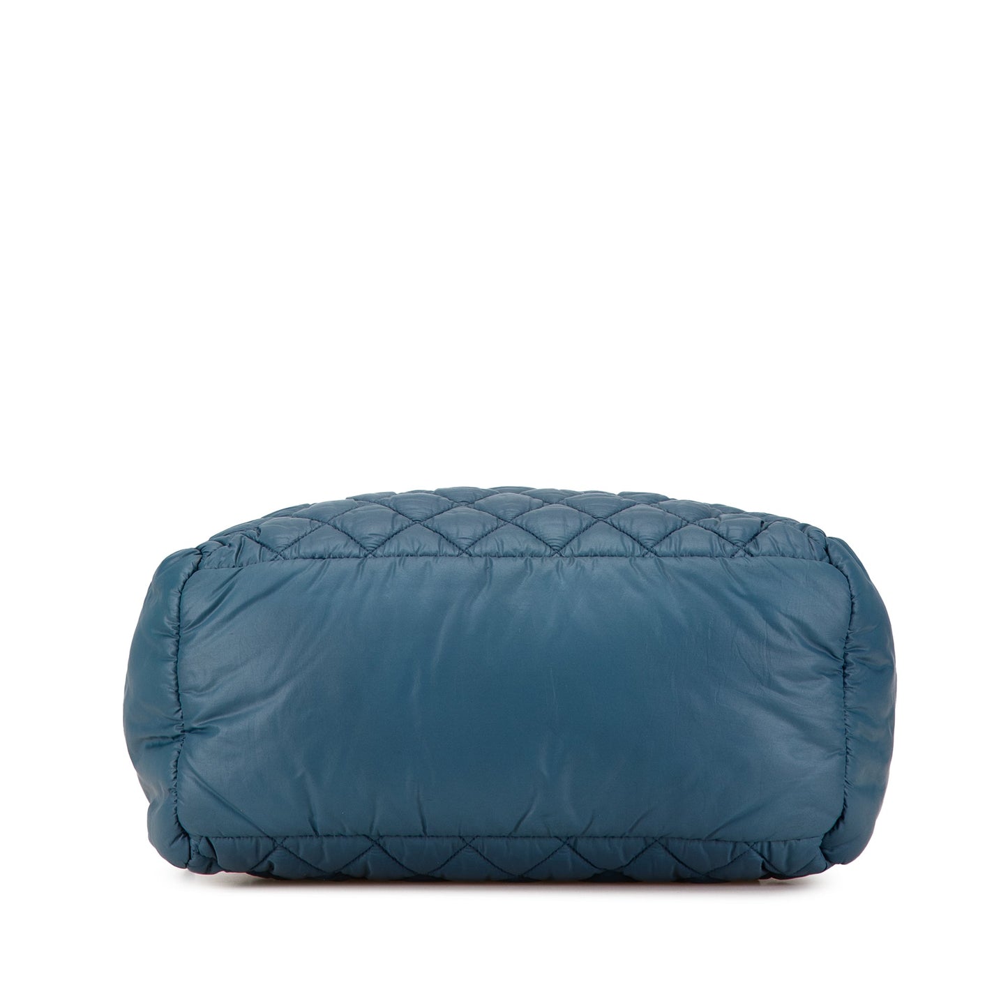 Blue Chanel Small Nylon Coco Cocoon Handbag
