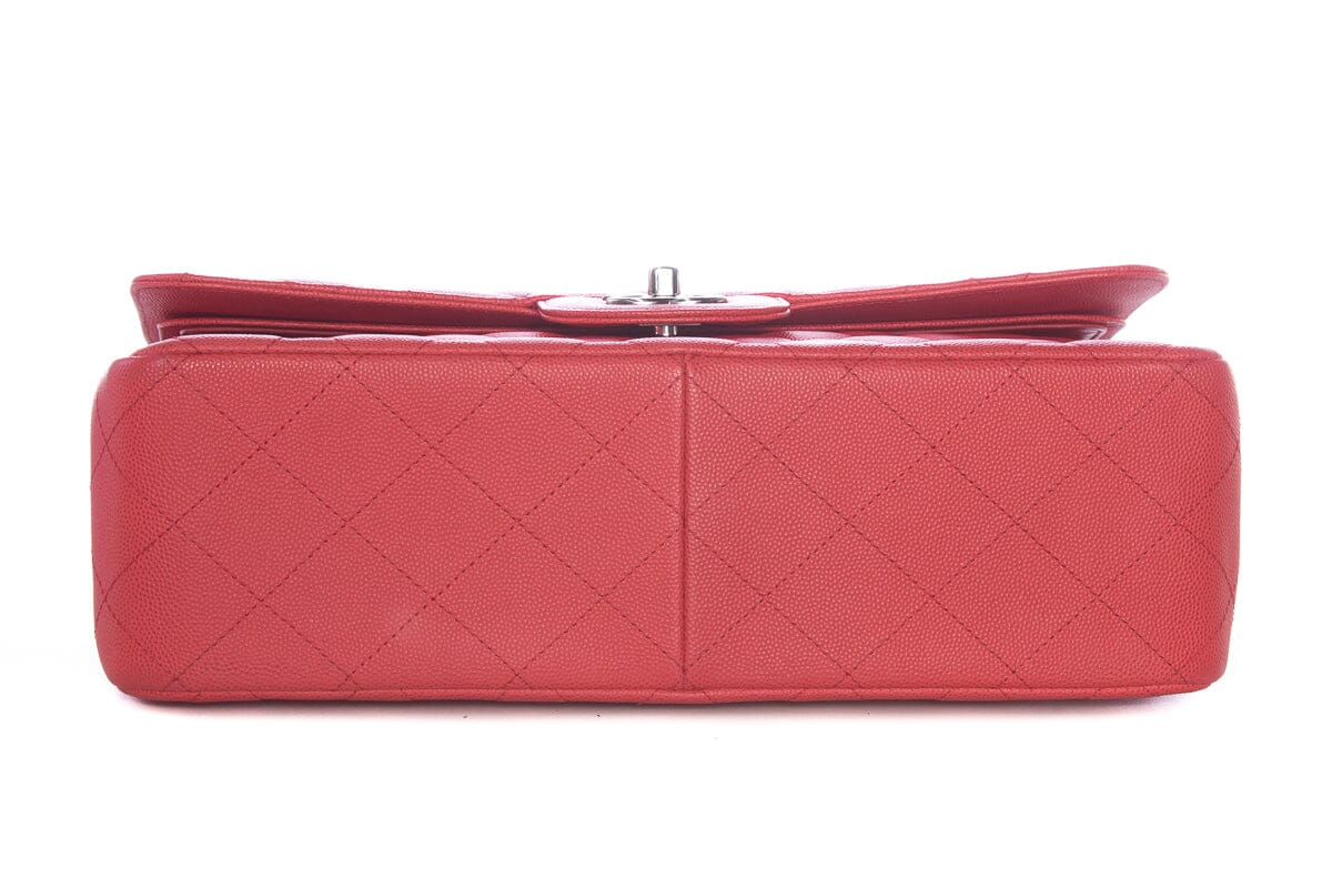 Chanel Pink Caviar Jumbo SHW Handbag