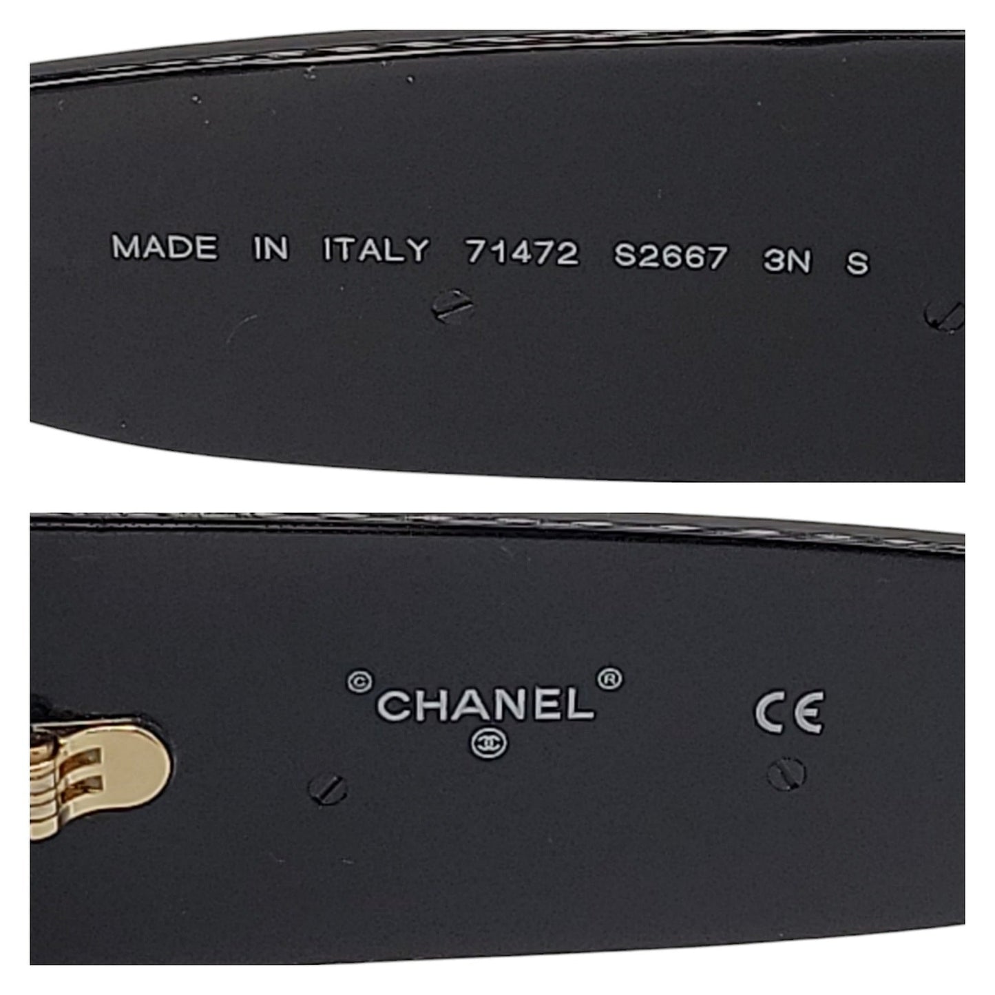 CHANEL CC Logo Square Sunglasses 71472