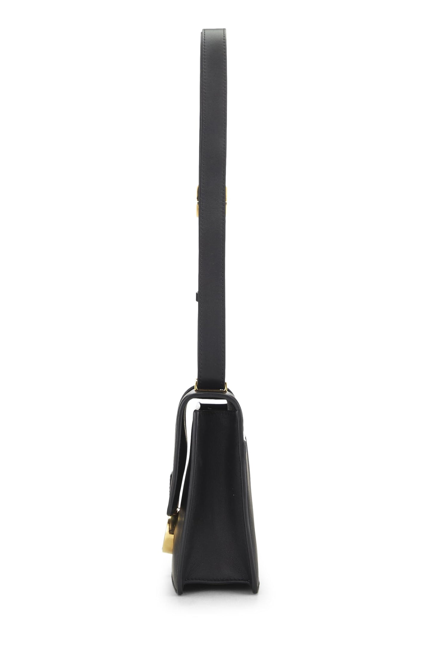Dior, Black Calfskin 30 Montaigne Bag, Black