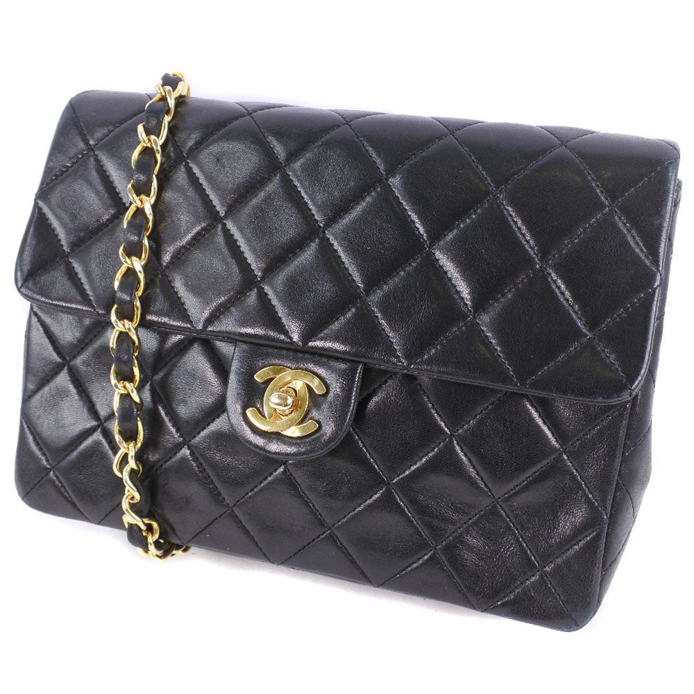 Chanel Mini Classic Single Flap Bag Leather Shoulder Bag 1359158 in New Condition