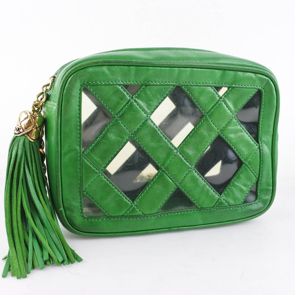 Chanel Leather Tassel Crossbody Bag Leather Crossbody Bag in New Condition