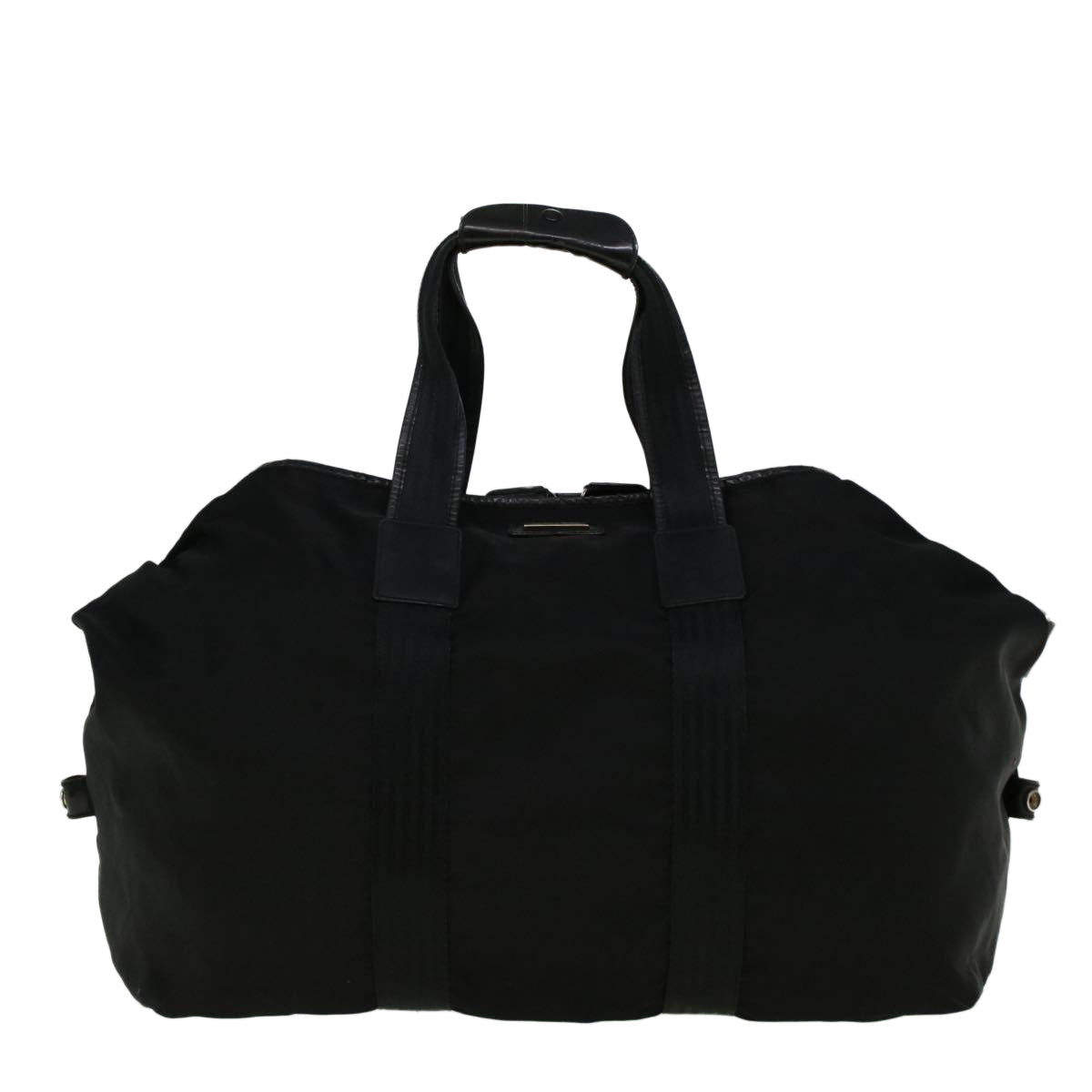 GUCCI Boston Bag Nylon 2way Black 56712