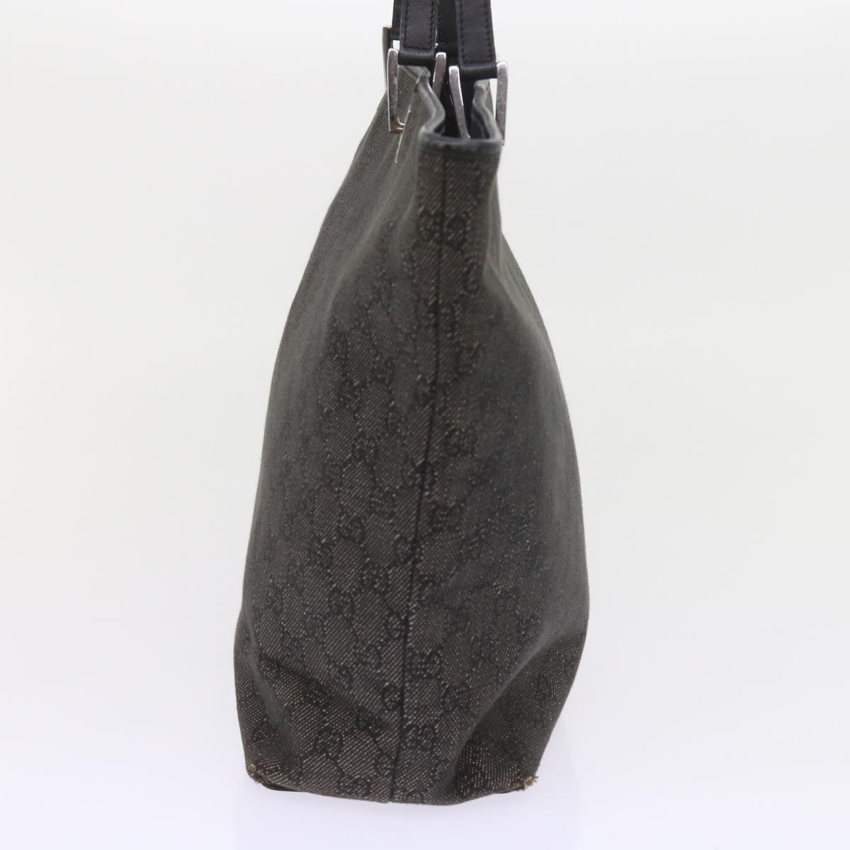 GUCCI GG Canvas Tote Bag Gray 31243 58485