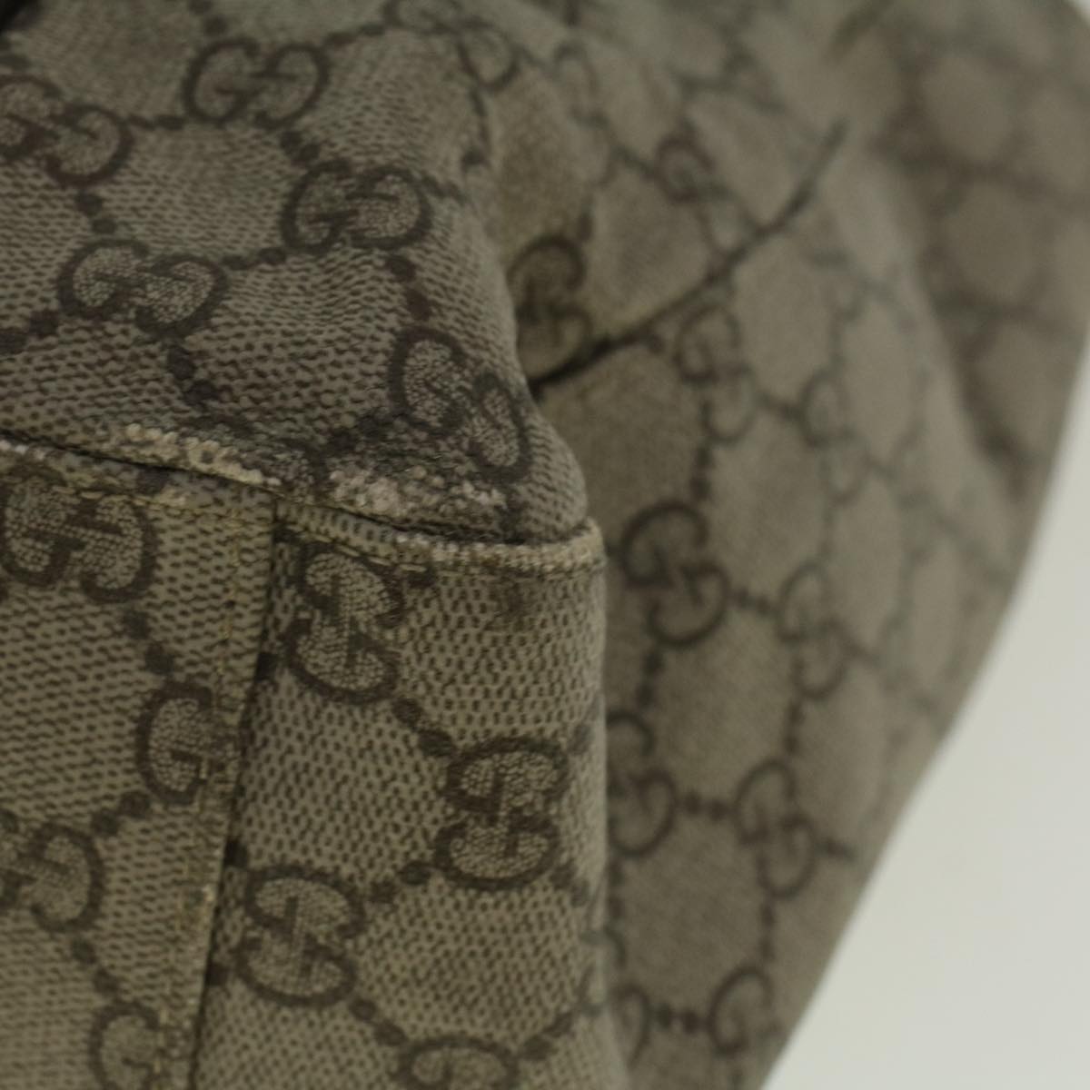 GUCCI GG Canvas Tote Bag Coated Canvas Beige 141624 58802