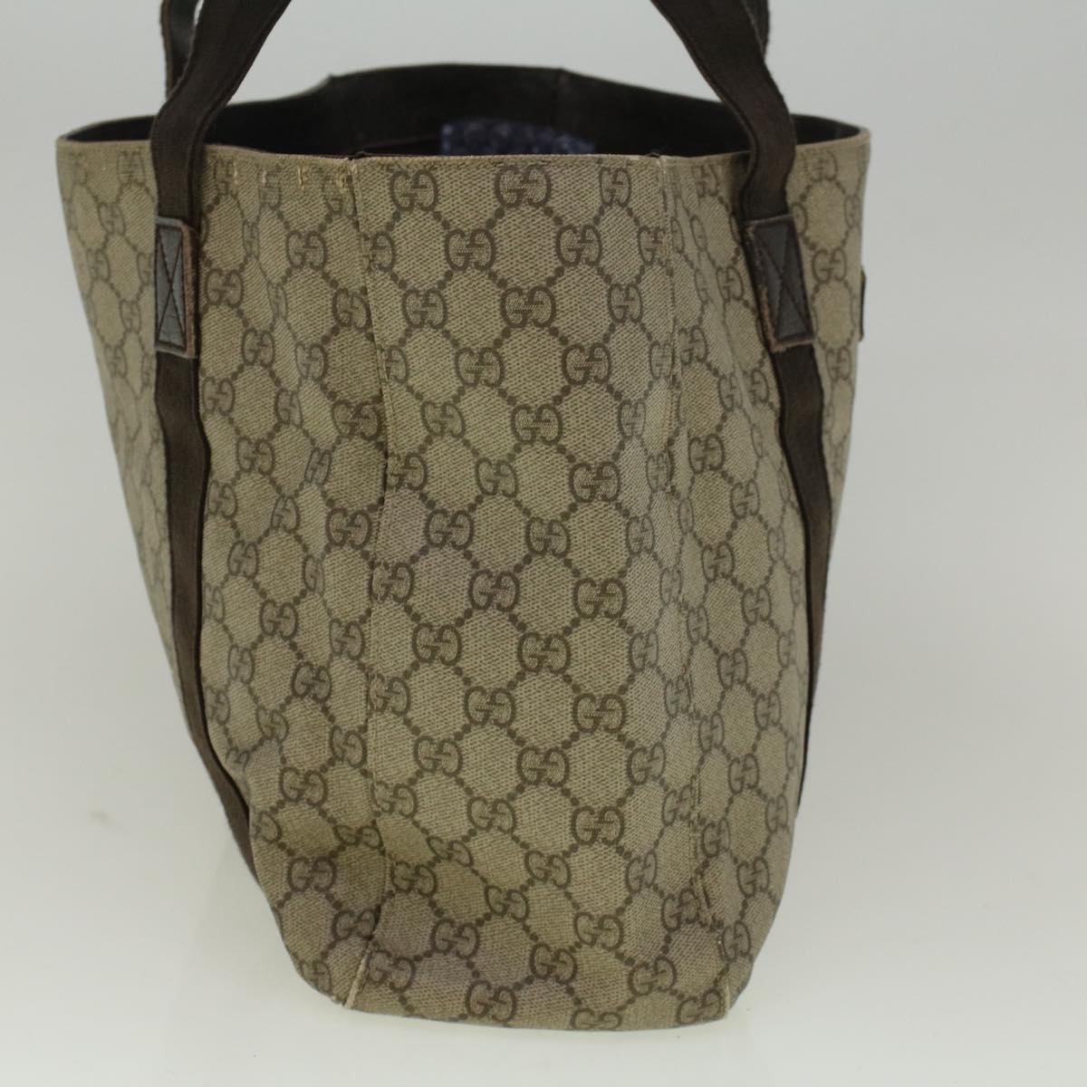 GUCCI GG Canvas Tote Bag Coated Canvas Beige 141624 58802