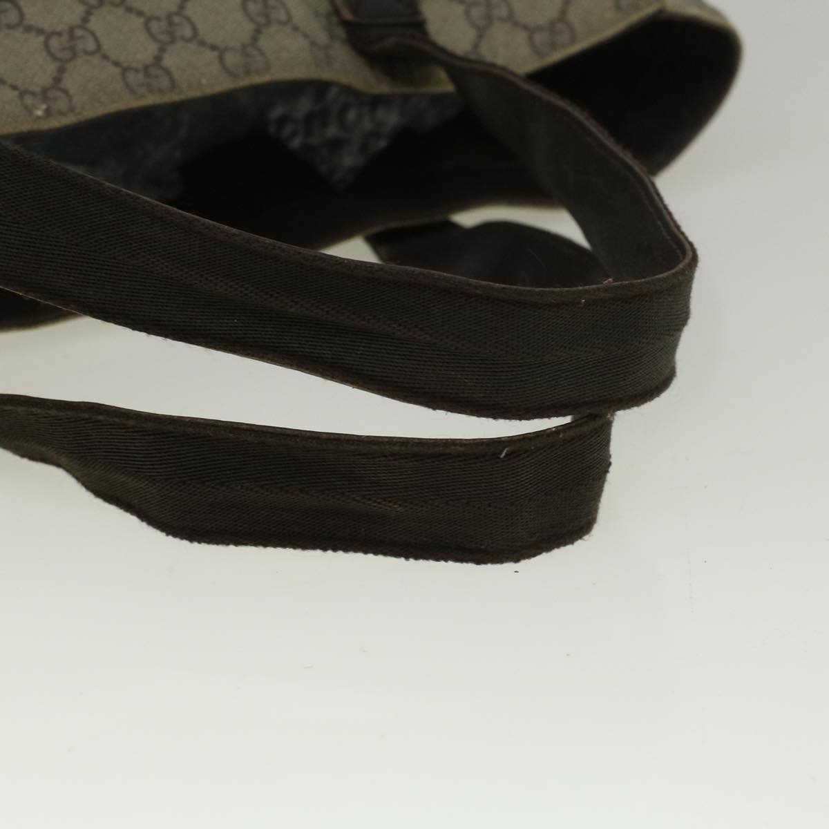 GUCCI GG Canvas Tote Bag Coated Canvas Beige 141624 58802