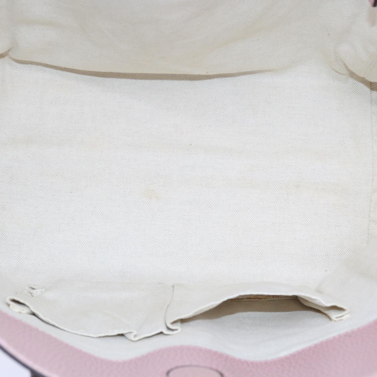 GUCCI Tote Bag Leather Pink 354408 59060