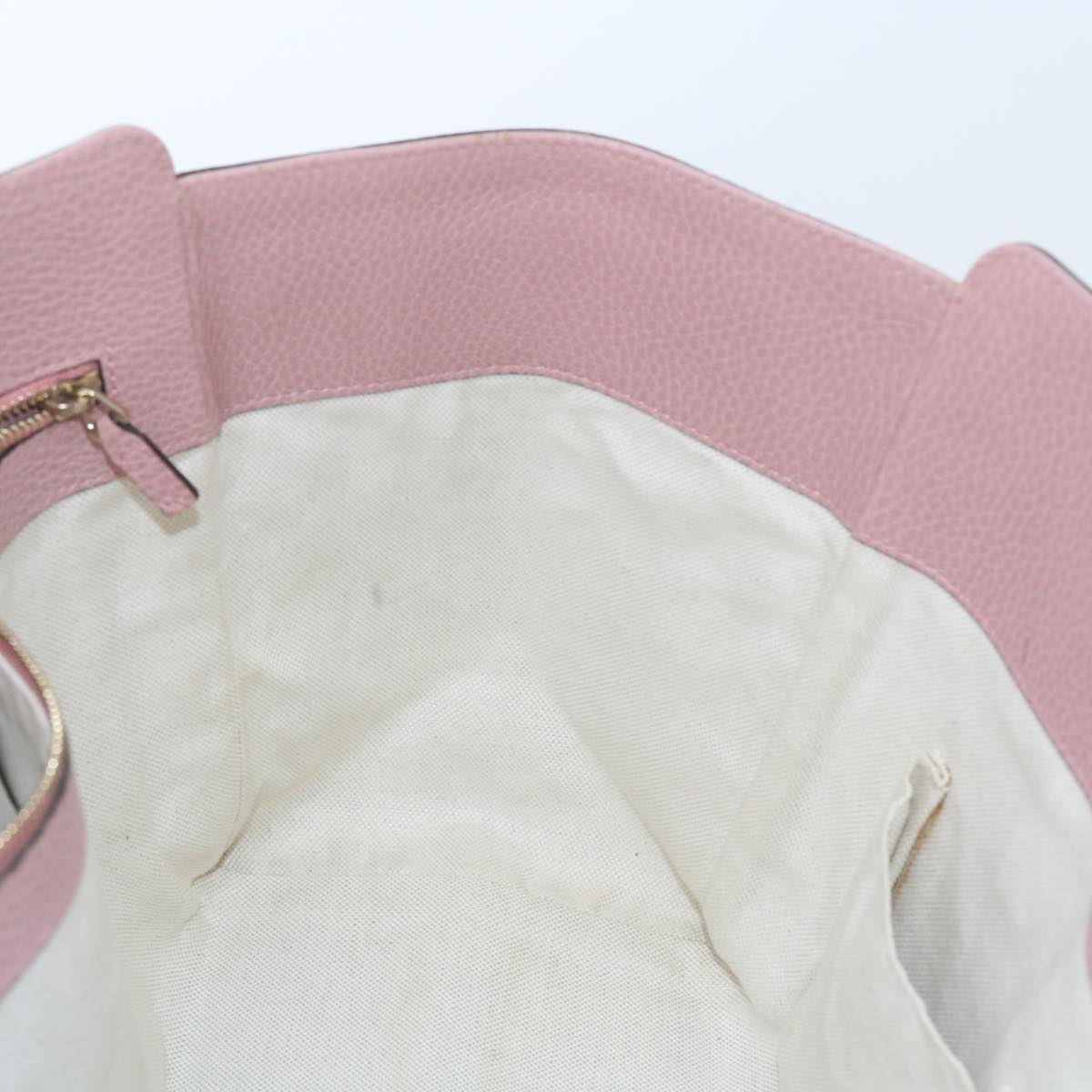 GUCCI Tote Bag Leather Pink 354408 59060