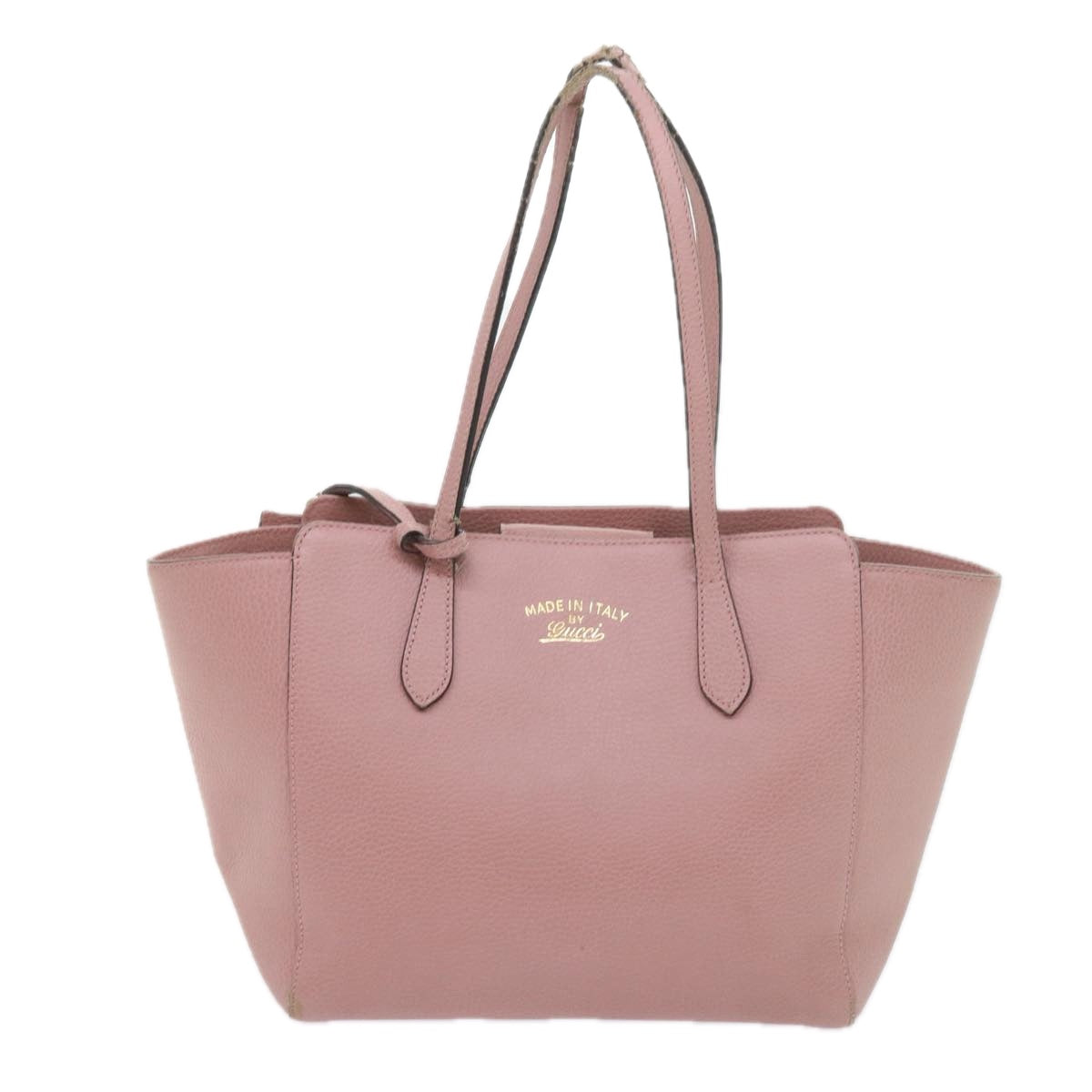 GUCCI Tote Bag Leather Pink 354408 59060