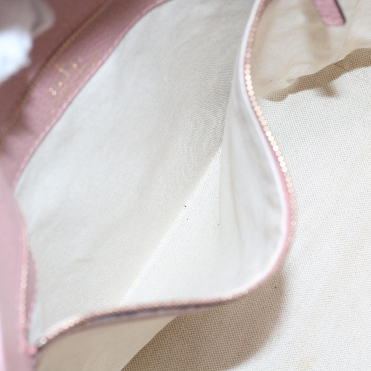 GUCCI Tote Bag Leather Pink 354408 59060