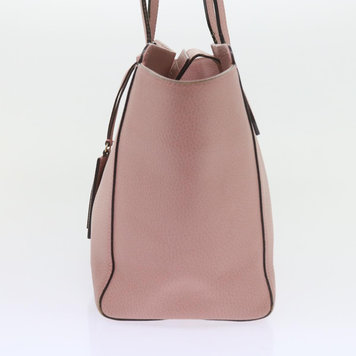 GUCCI Tote Bag Leather Pink 354408 59060