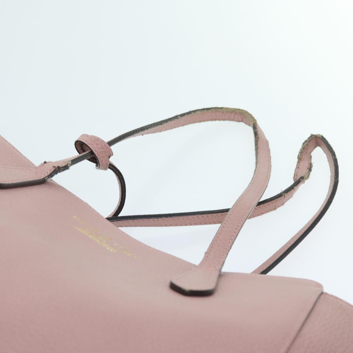 GUCCI Tote Bag Leather Pink 354408 59060