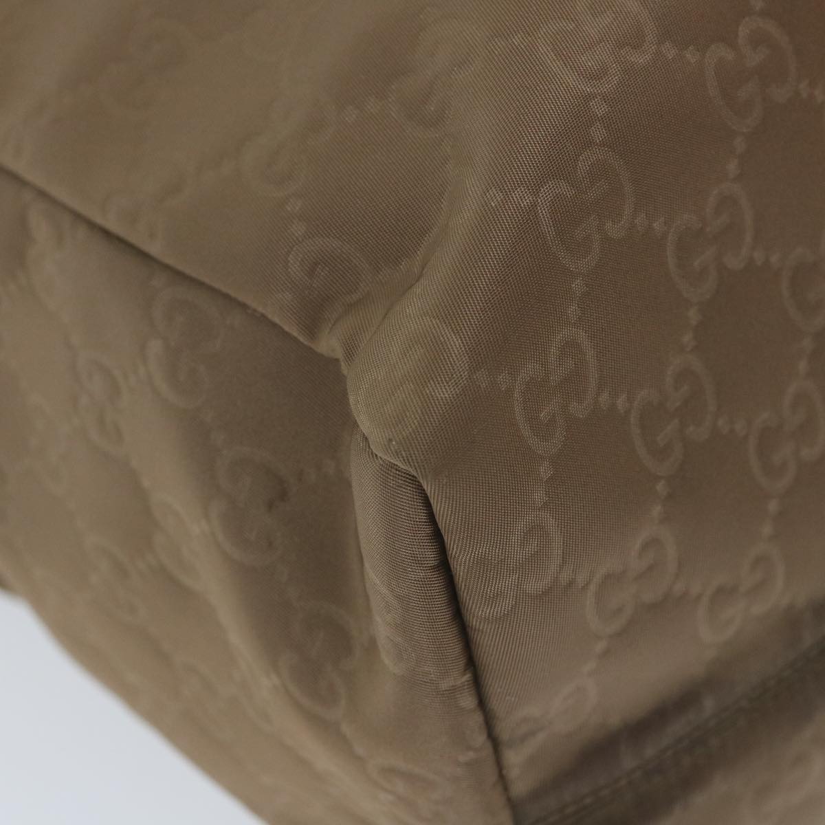GUCCI GG Canvas Tote Bag Brown 282439 59465