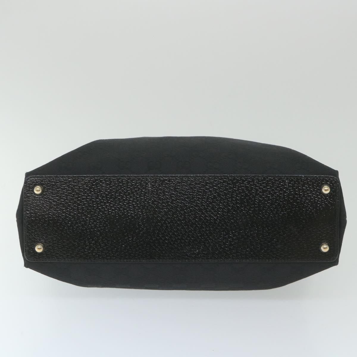 GUCCI GG Canvas Tote Bag Black 120837 59482