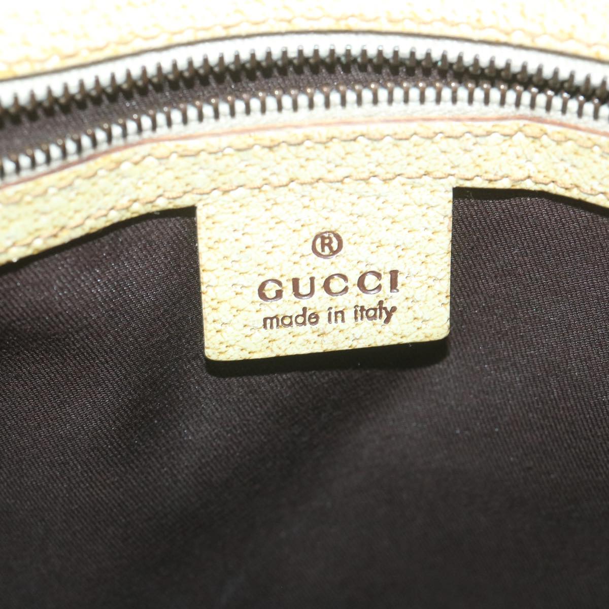 GUCCI GG Canvas Tote Bag Beige 124260 59692