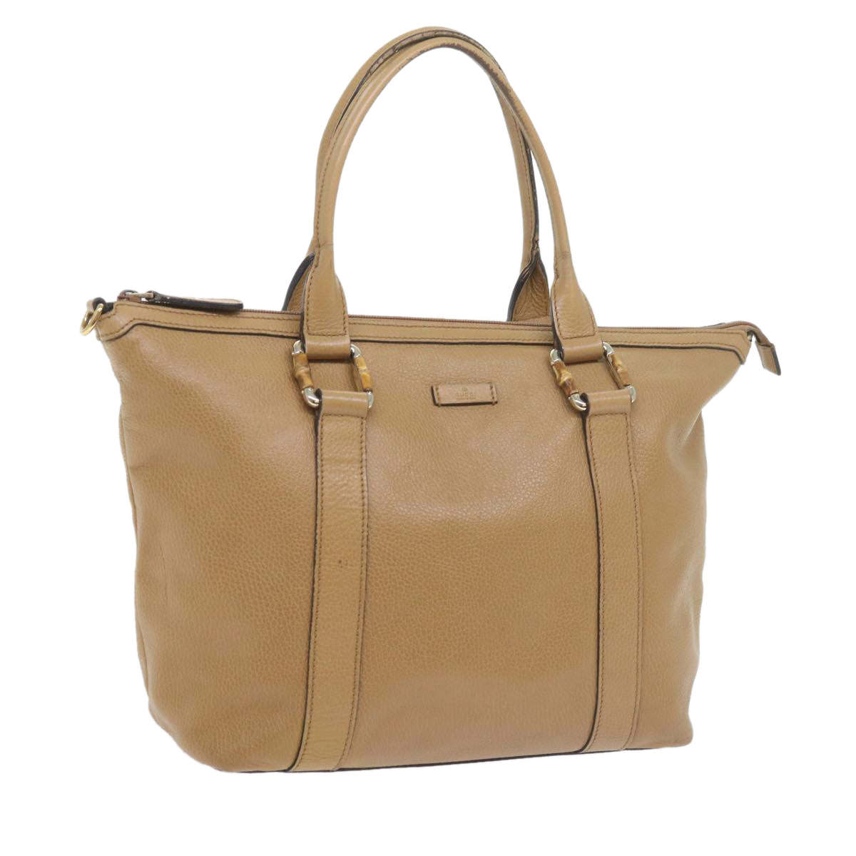 GUCCI Tote Bag Outlet Leather Beige 339548 59711