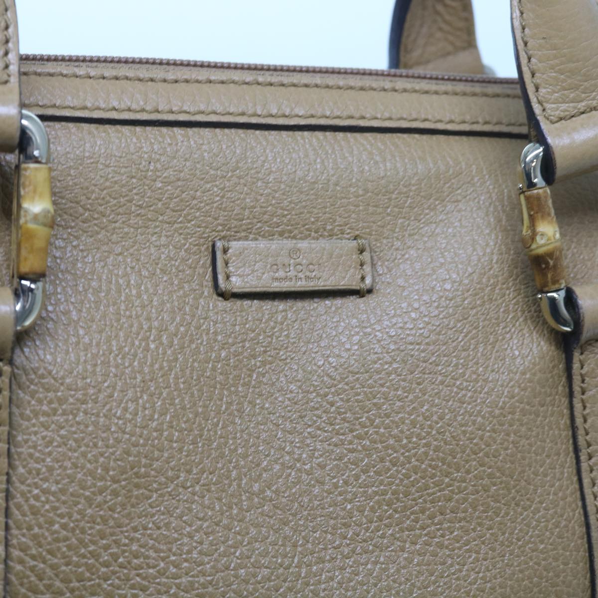 GUCCI Tote Bag Outlet Leather Beige 339548 59711