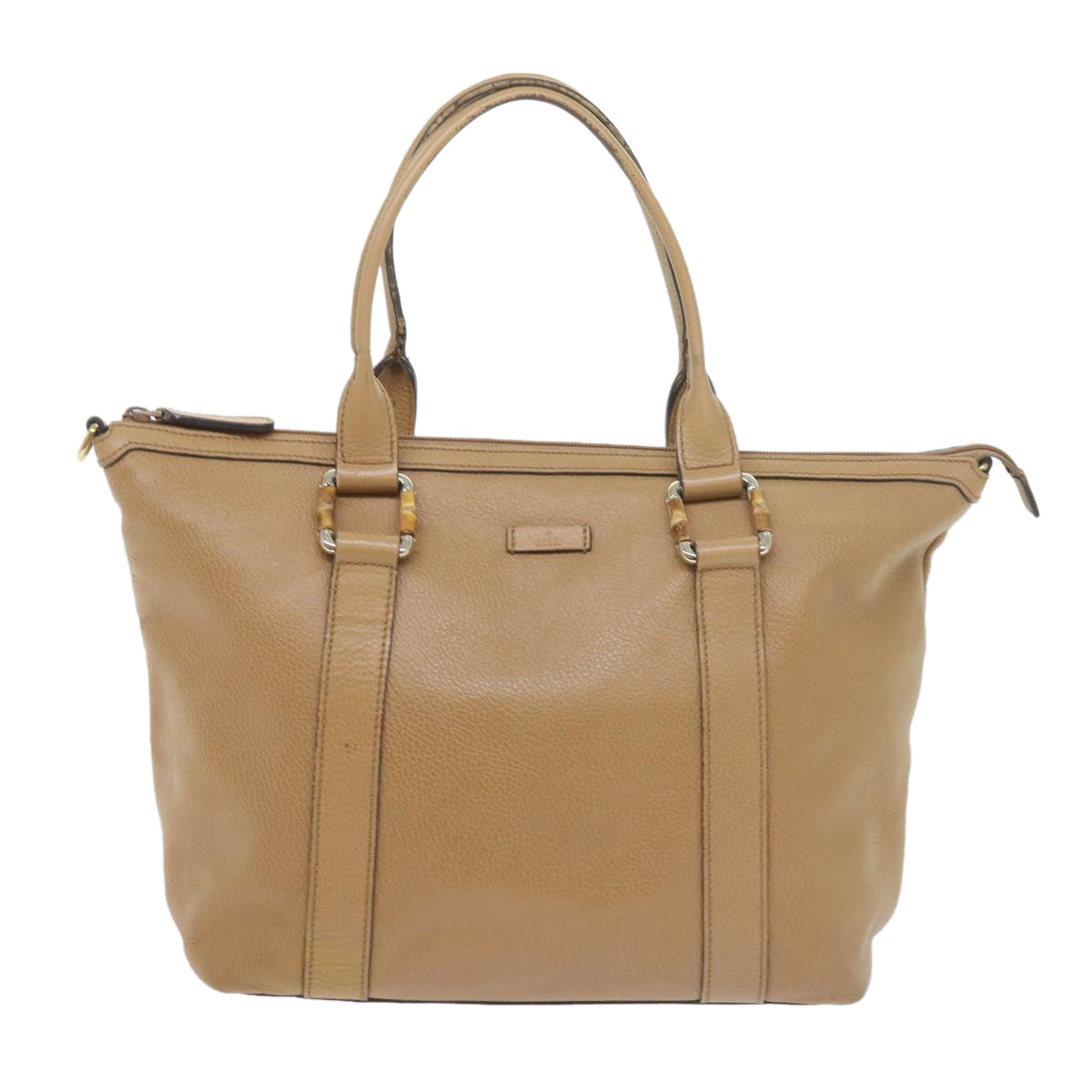 GUCCI Tote Bag Outlet Leather Beige 339548 59711