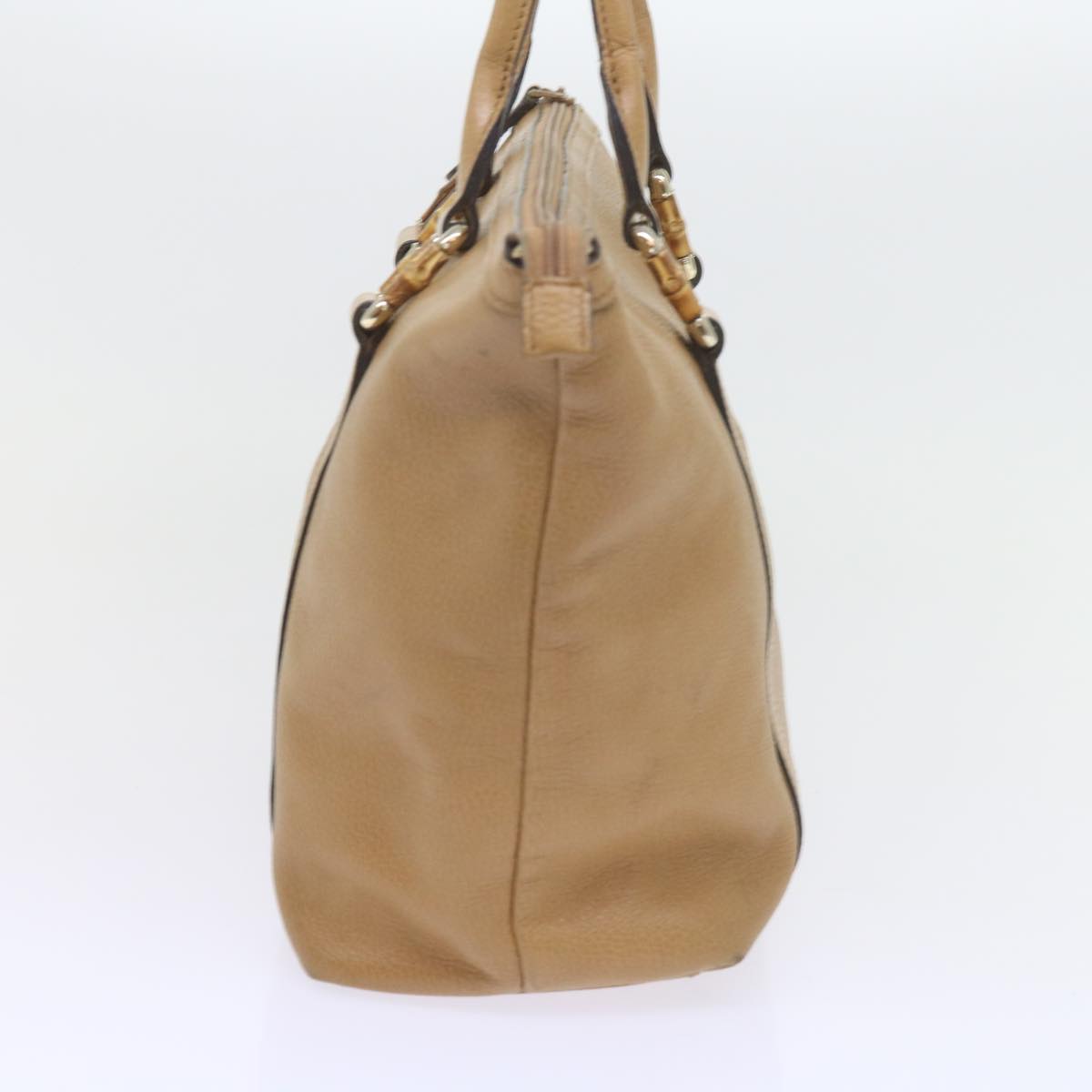 GUCCI Tote Bag Outlet Leather Beige 339548 59711