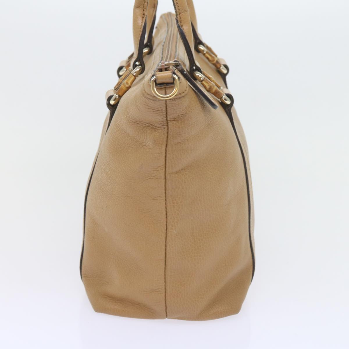 GUCCI Tote Bag Outlet Leather Beige 339548 59711