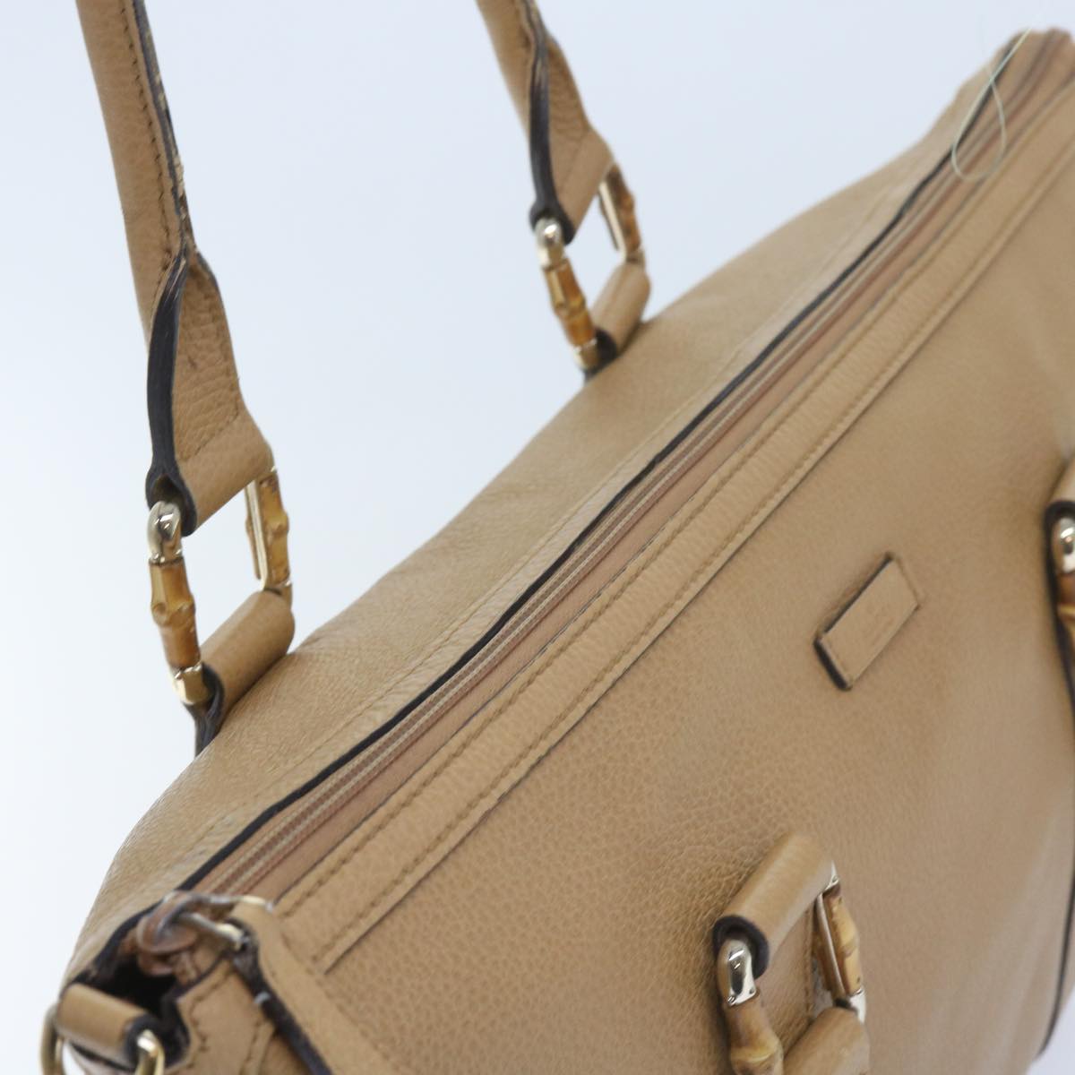 GUCCI Tote Bag Outlet Leather Beige 339548 59711