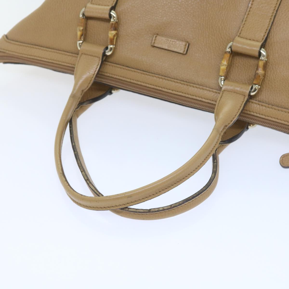 GUCCI Tote Bag Outlet Leather Beige 339548 59711