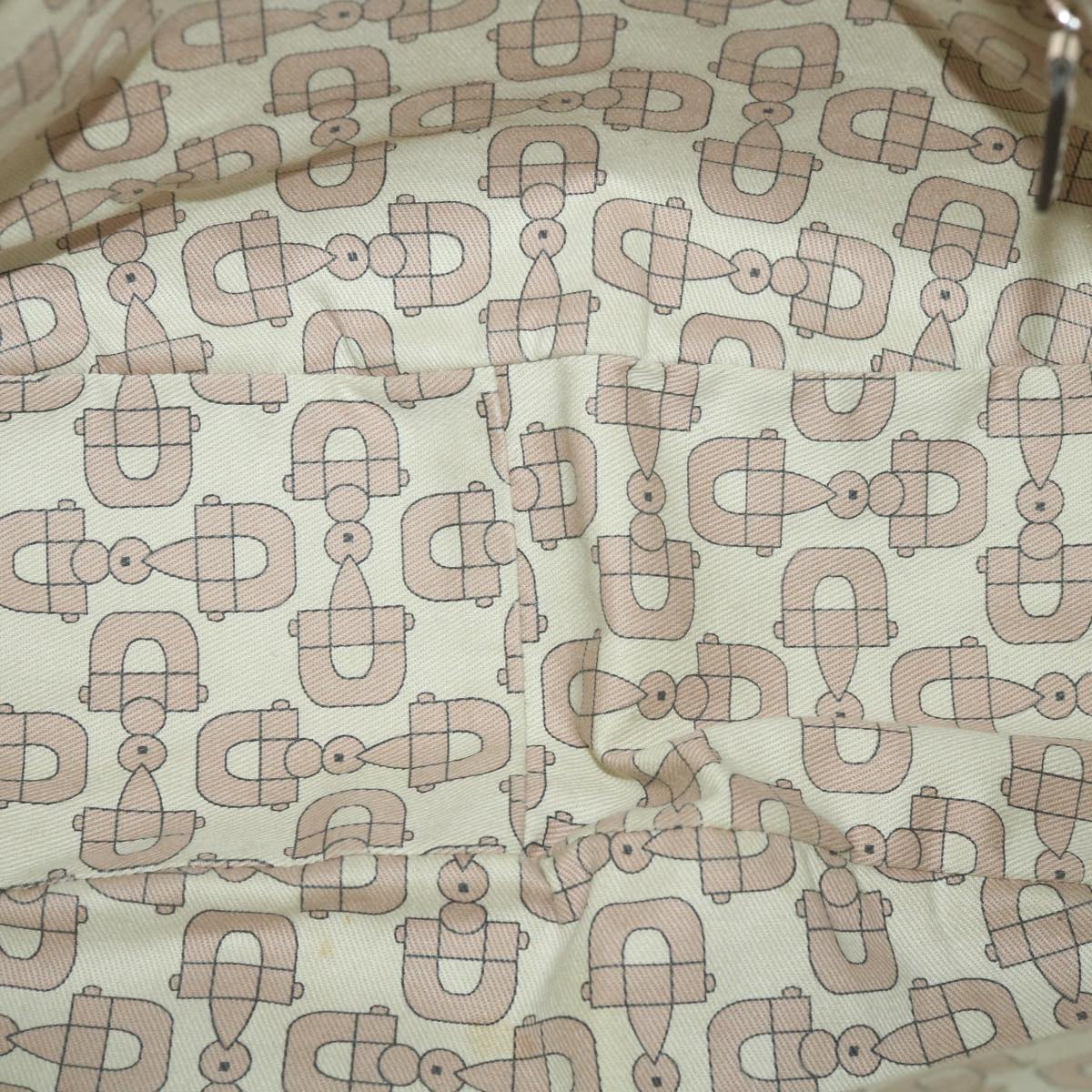 GUCCI GG Canvas Guccissima Tote Bag Beige 130736 59963