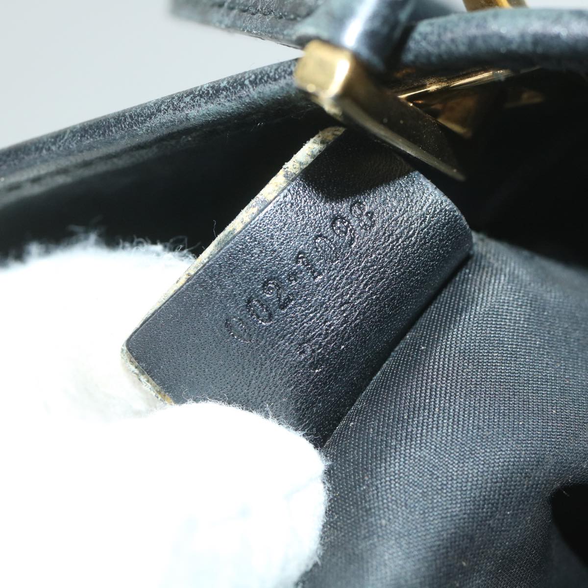GUCCI GG Canvas Tote Bag Black 002 1098 2404 59972