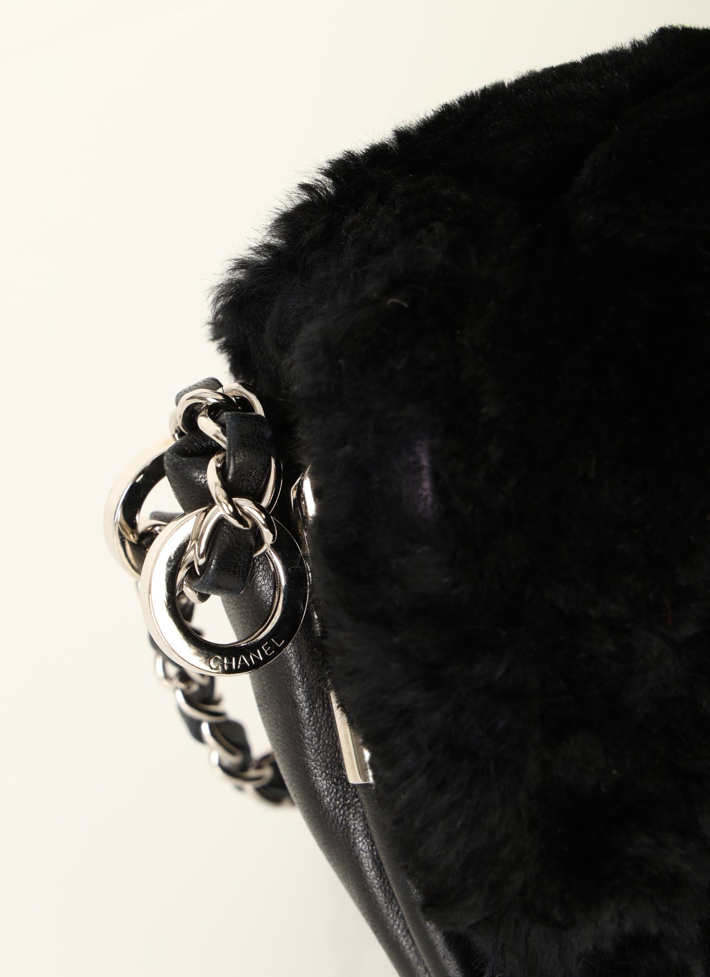 Chanel 2006 Fur Medium Flap