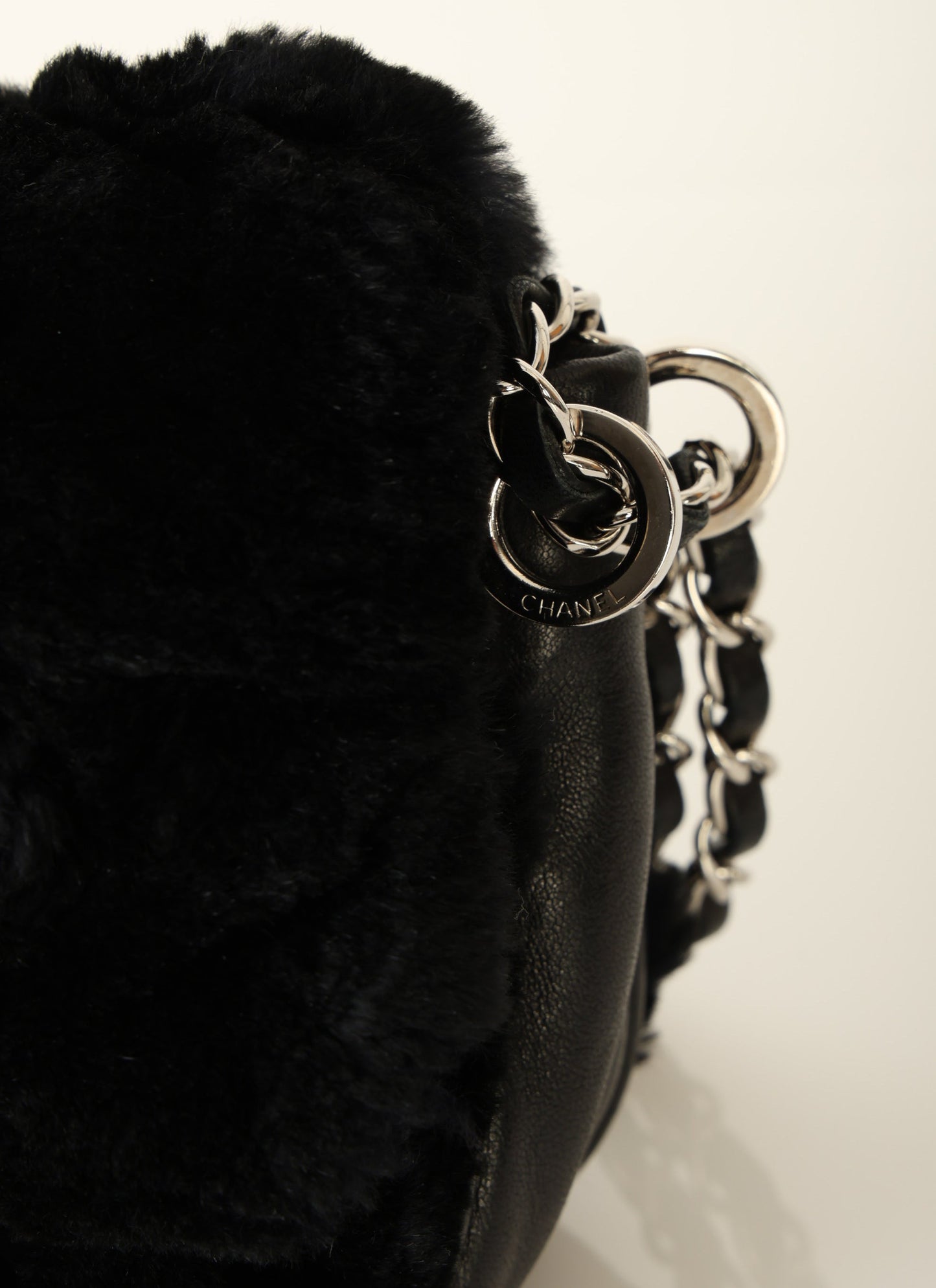 Chanel 2006 Fur Medium Flap