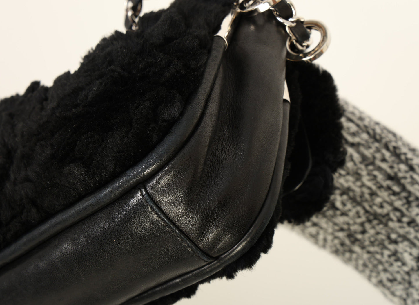Chanel 2006 Fur Medium Flap