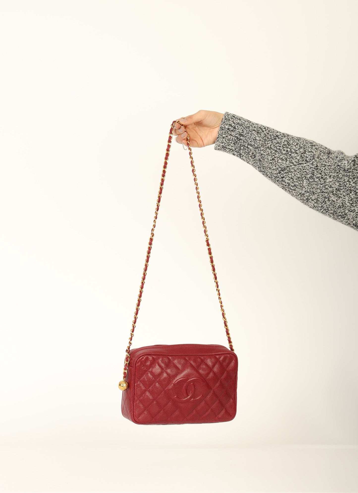 Chanel 1994 Caviar Timeless Camera Bag