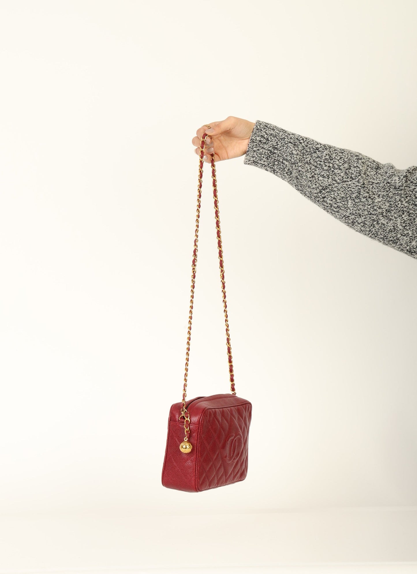 Chanel 1994 Caviar Timeless Camera Bag