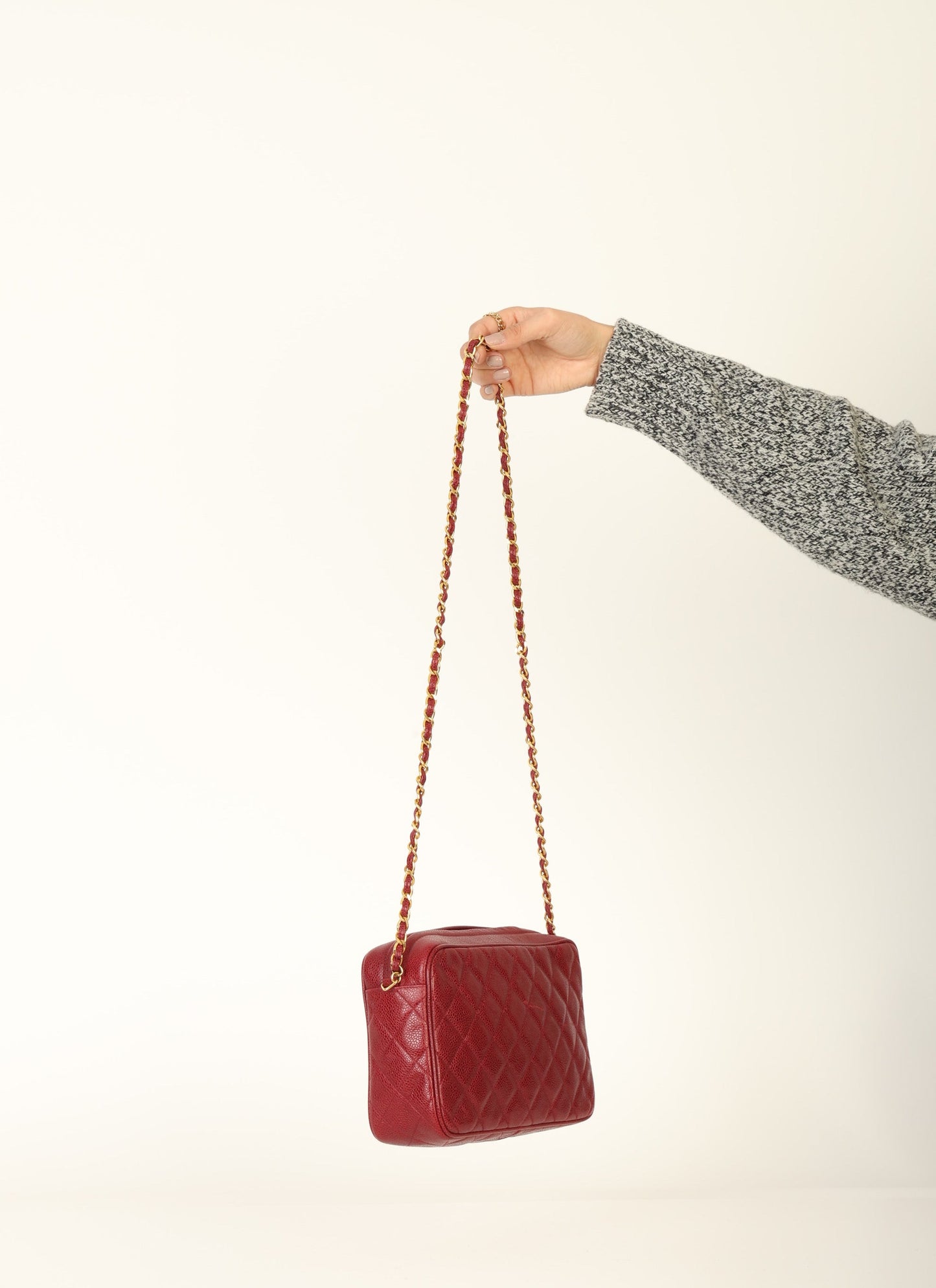 Chanel 1994 Caviar Timeless Camera Bag