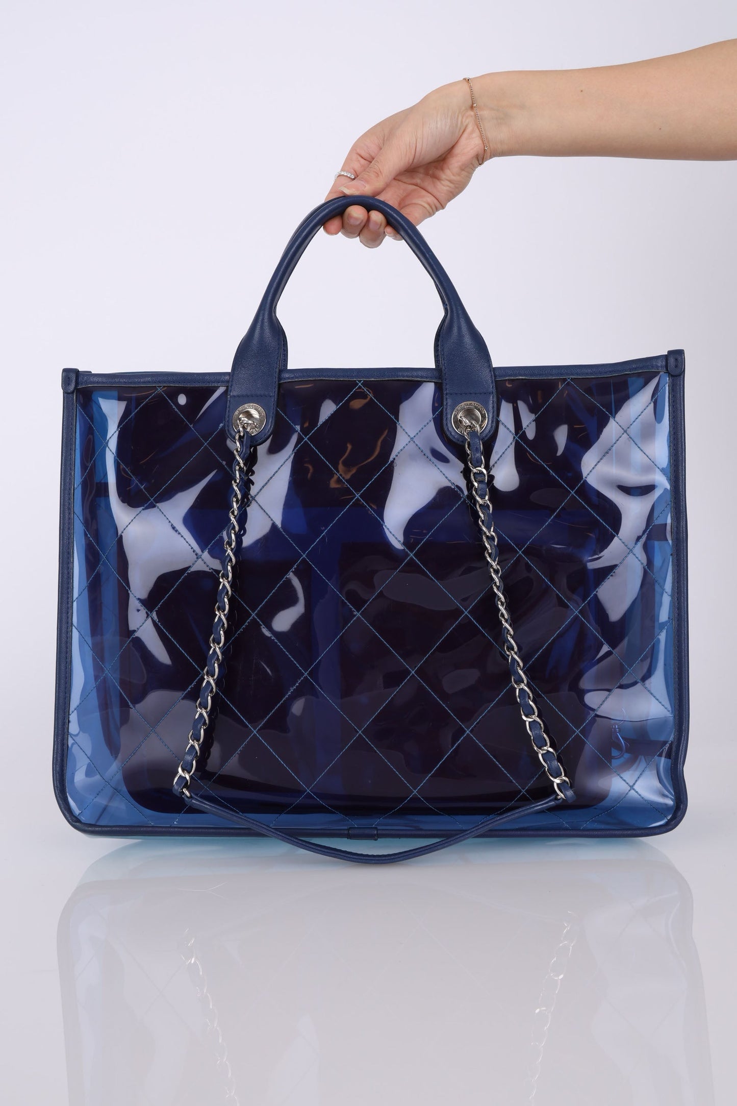 Chanel 2018 Coco Splash Transparent Tote