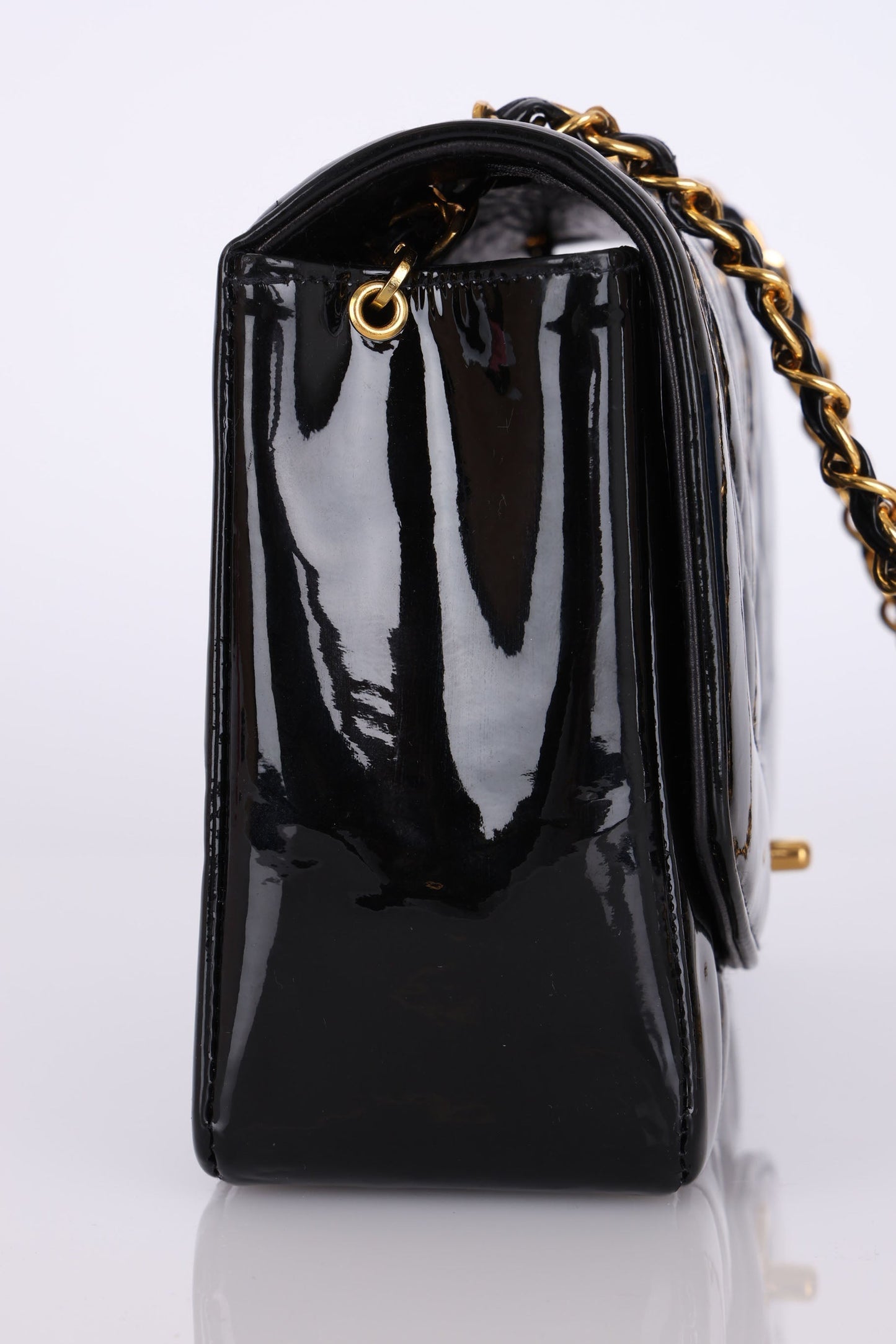 Chanel Patent Medium Diana