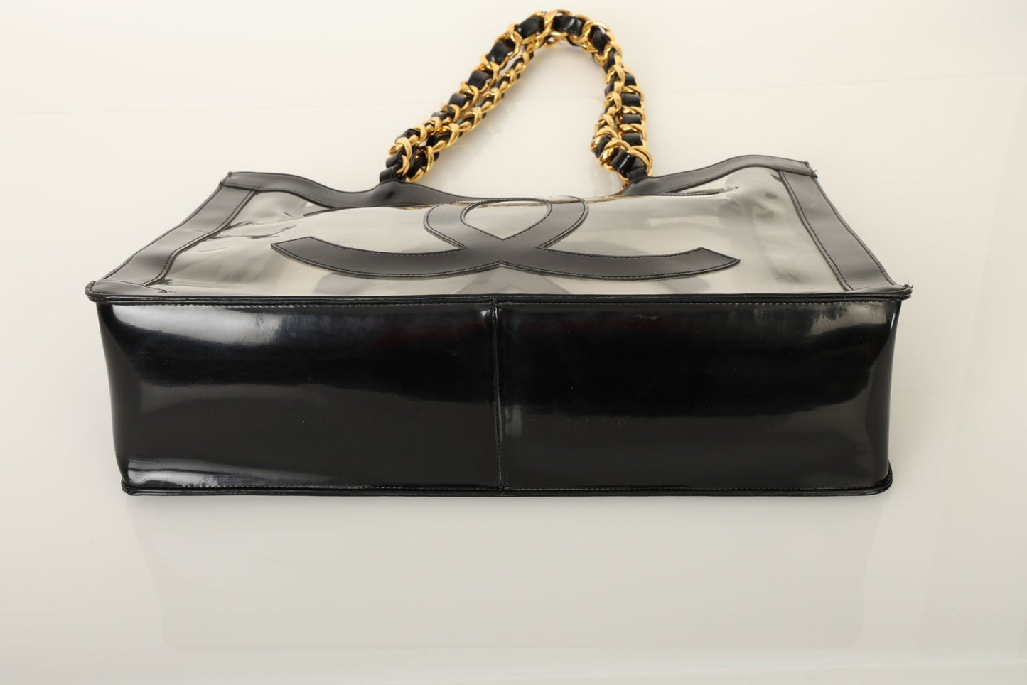Chanel 1994 Transparent Chunky Chain Tote