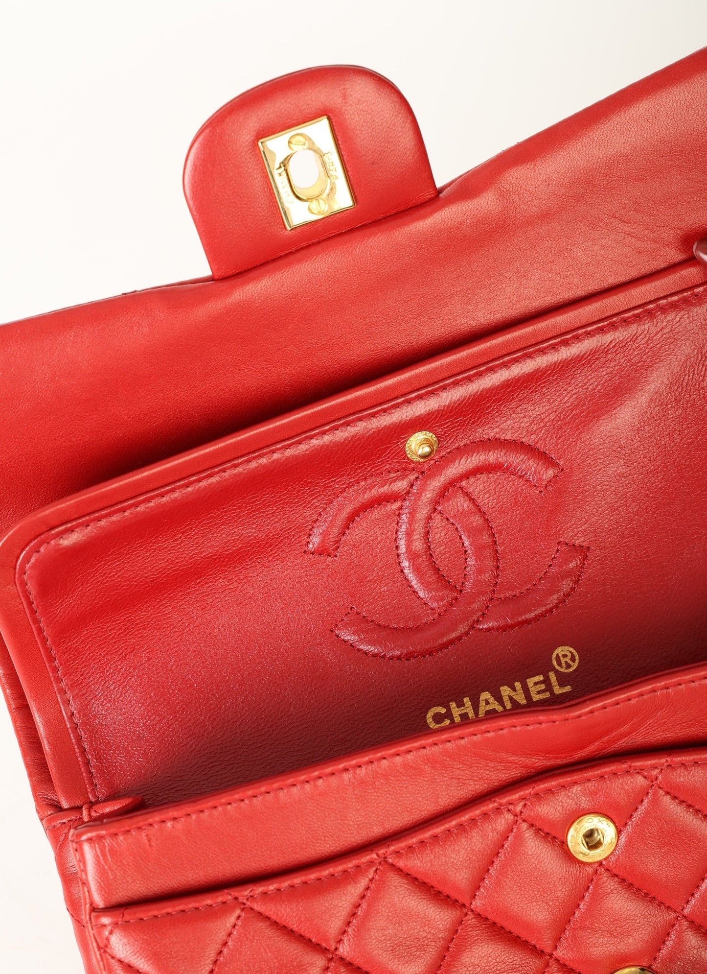 Chanel 1989 Lambskin Small Double Flap