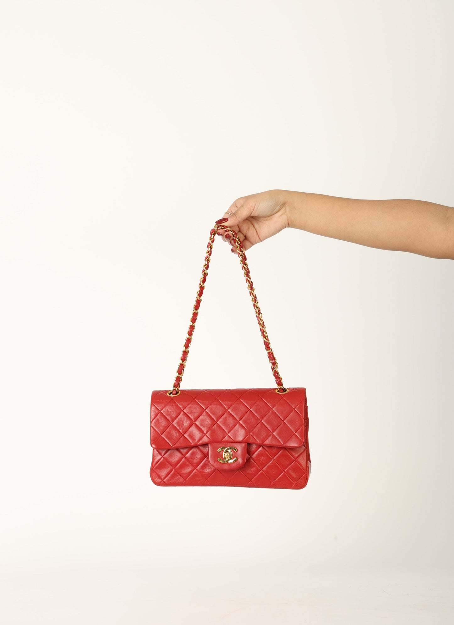 Chanel 1989 Lambskin Small Double Flap