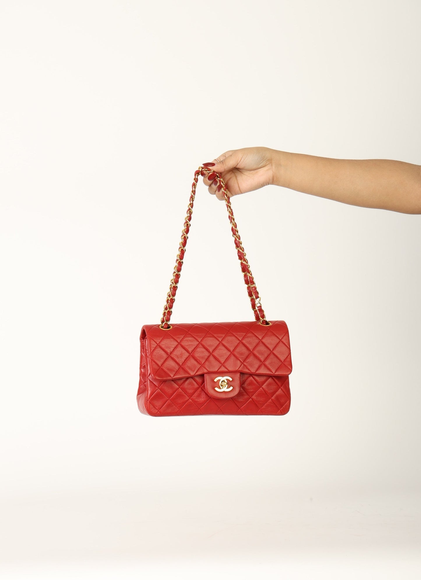 Chanel 1989 Lambskin Small Double Flap