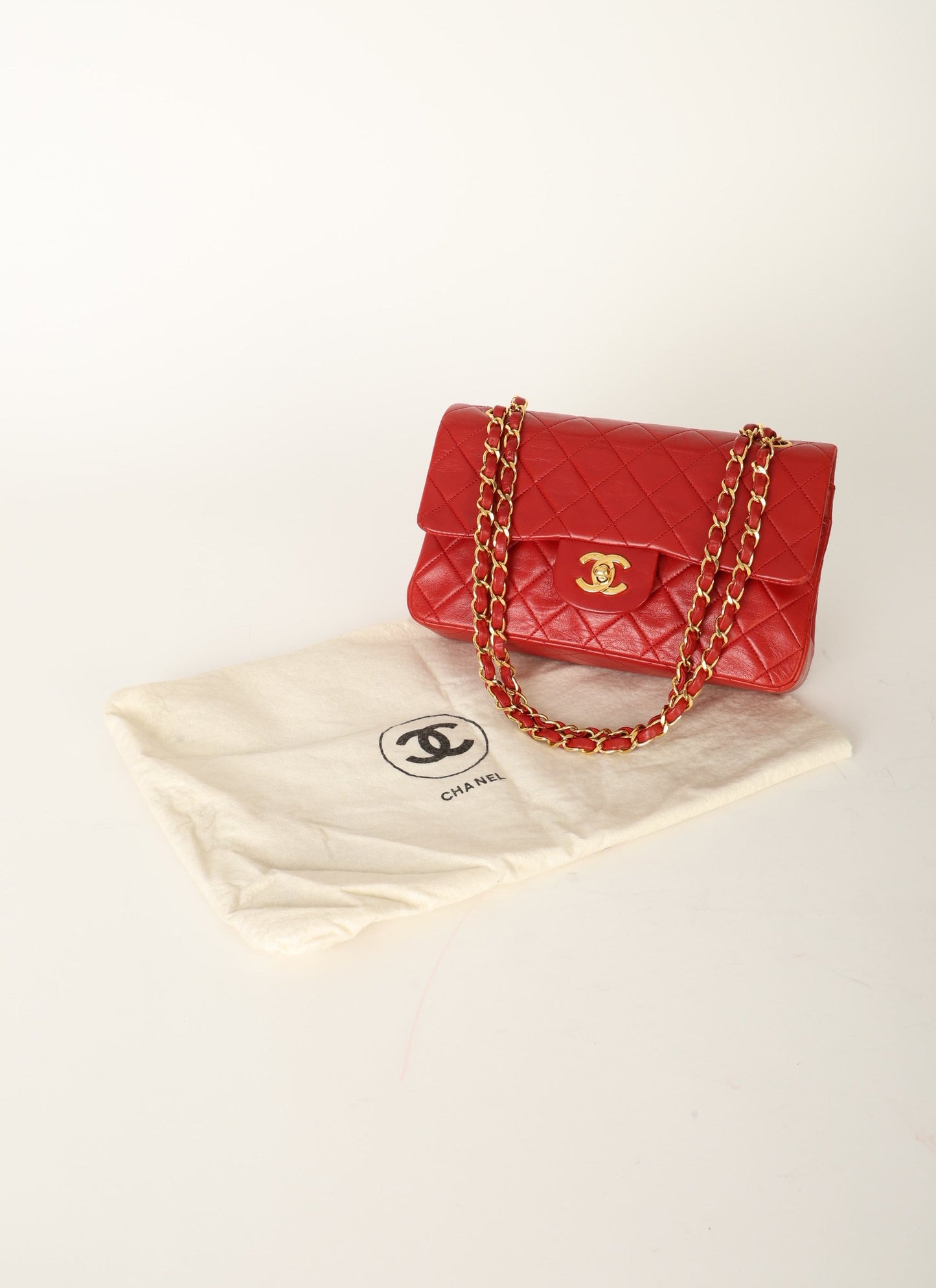 Chanel 1989 Lambskin Small Double Flap